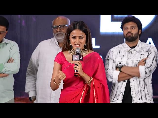 Heroine Vaishnavi Chaitanya Speech @Love Me Pre - Release Event - Ashish | MM Keeravaani | Dil Raju