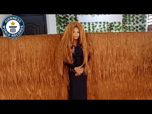 Widest Wig and More Crazy Hair World Records! - Guinness World Records