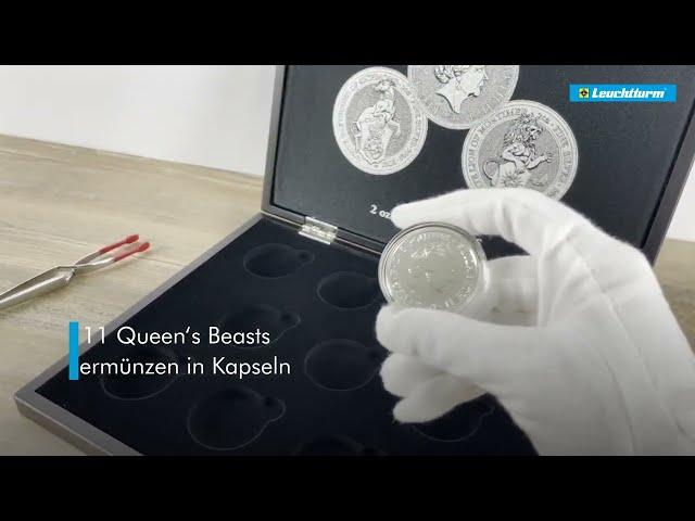 Queen’s Beasts Silbermünzen sicher aufbewahren?