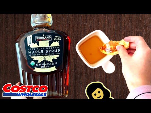 Kirkland Limited Edition 100% Pure Organic Maple Syrup - Costco Product Review