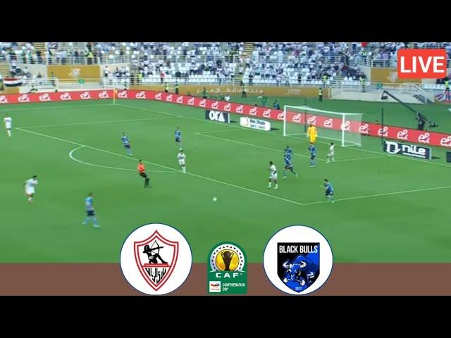 LIVE: Zamalek Vs Black Bulls | CAF Confederation Cup All Goals Analysis & Extended Highlights