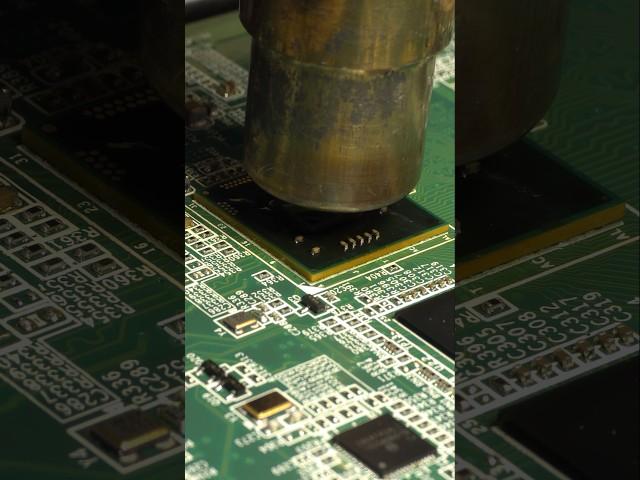 a BGA CHIP reballing part 1