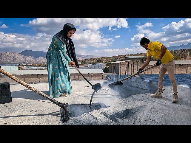 Waterproofing Her Roof: A Single Mom’s Dedication to Her Kids