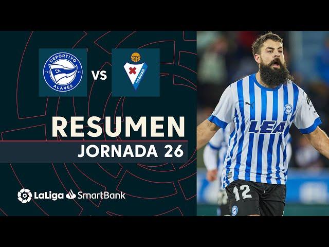 Highlights Deportivo Alavés vs SD Eibar (2-0)