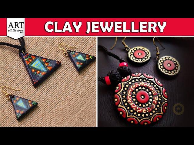 Clay Jewellery | DIY Terracotta Jewellery | Handmade Jewellery @VENTUNOART