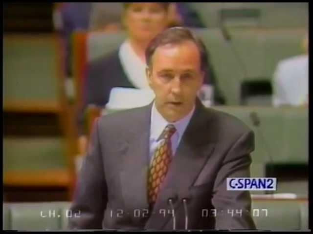 Paul Keating vs. Alexander Downer (Bogor Declaration)