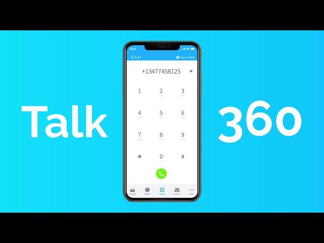 Talk360: Our app