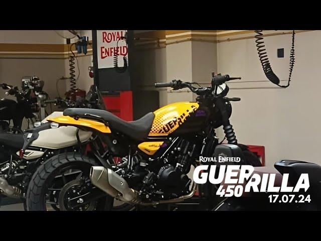 2025 NEW ROYAL ENFIELD GUERRILLA 450 TEASER | 17.07.24