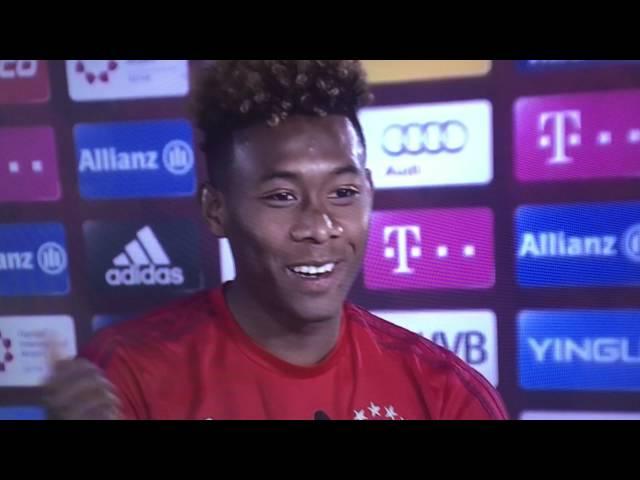 David Alaba lustige Pressekonferenz "Der erlaubt si wos oida" (SSNHD)