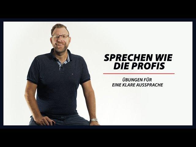 Übungen für eine klare Aussprache – Sprechen wie die Profis