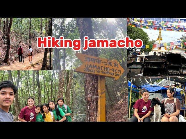 Hiking in jamacho - best destination for hiking ️ |Meera Shrestha| #first experience #vlog83 #fyp