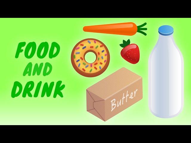 Essential English: Food & Drink Vocabulary for Shopping List 