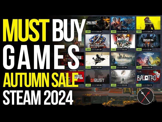 Best BLACK FRIDAY Deals for STEAM and EPIC Games! Steam Autumn Sale 2024