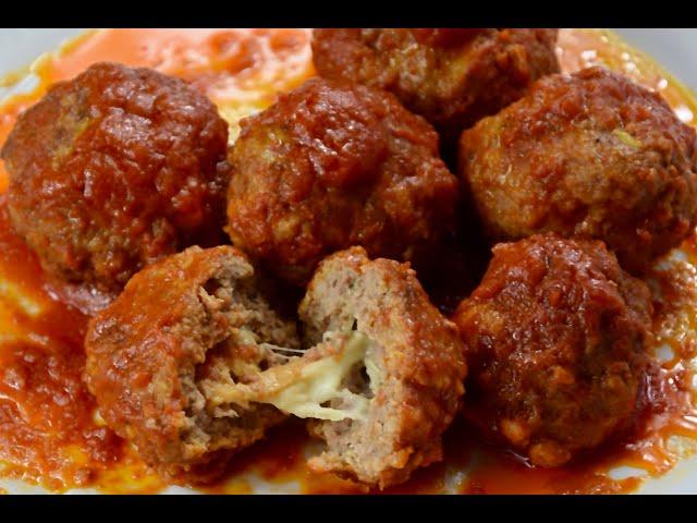 POLPETTE CON CUORE FILANTE DI SCAMORZA gustosissime