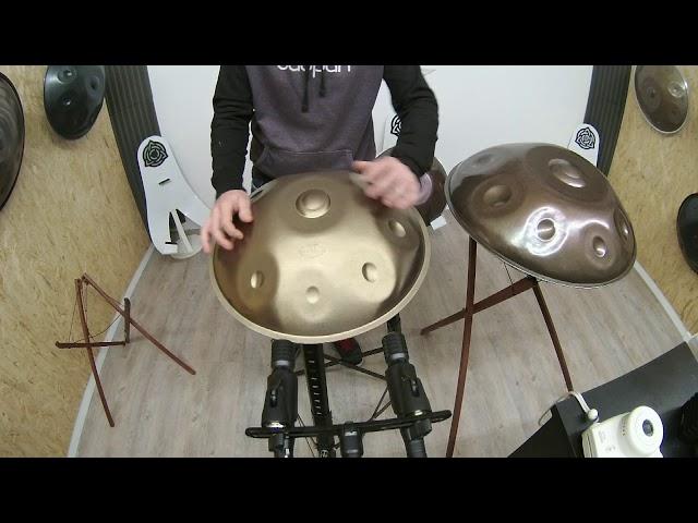 Meridian 18" Traveller E Amara  E/ B D E F# G A B D Hardcase Technologies Handpan Review