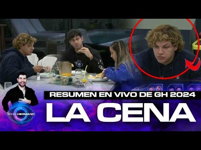 RESUMEN de GRAN HERMANO 2024 EN VIVO con El Laucha: Así fue la CENA DE NOMINADOS y espiamos la casa