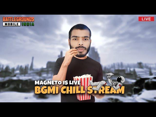 LETS RESTART BGMI JOURNEY WITH MAGNETO | BGMI LIVE | MAGNETO IS LIVE @MagnetoIsLive