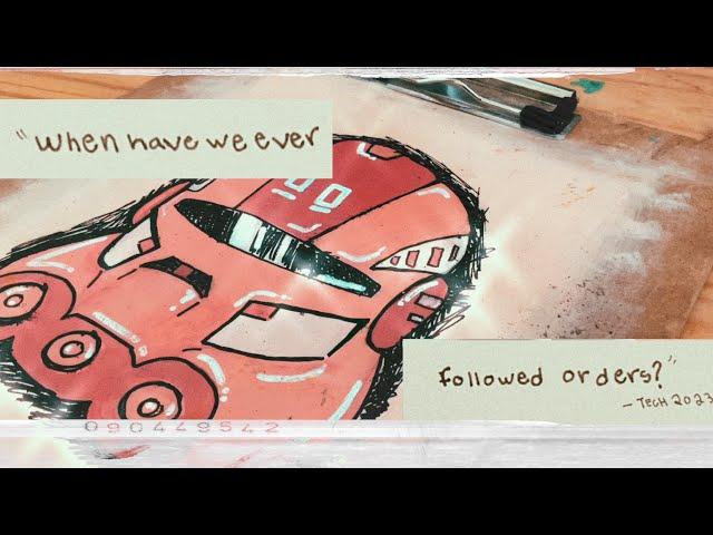 Drawing Tech’s Goggles - “When have we ever followed orders” [FULL DRAWING PROCESS]
