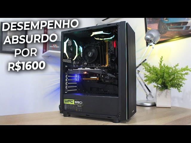 PC Gamer Barato (R$1600) PRA RODAR TODOS OS JOGOS E EDIÇÃO! Montagem e Testes! (PARA 2020!)