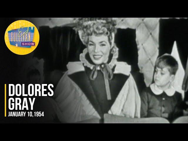 Dolores Gray "Shrimp Boats" on The Ed Sullivan Show, January 10, 1954