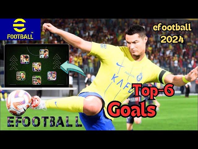 Efootball 2024 TOP 6 Goals | Best Top 6 Goals of the week | efootball PC 4k