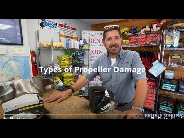 Different Types of Boat Propeller Damage, Explained.