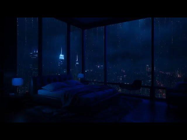 Break The Silent City With The Soft Sound Of Night Rain  Rain For A Good Sleep