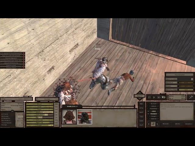 Infinite training exploit (Kenshi)