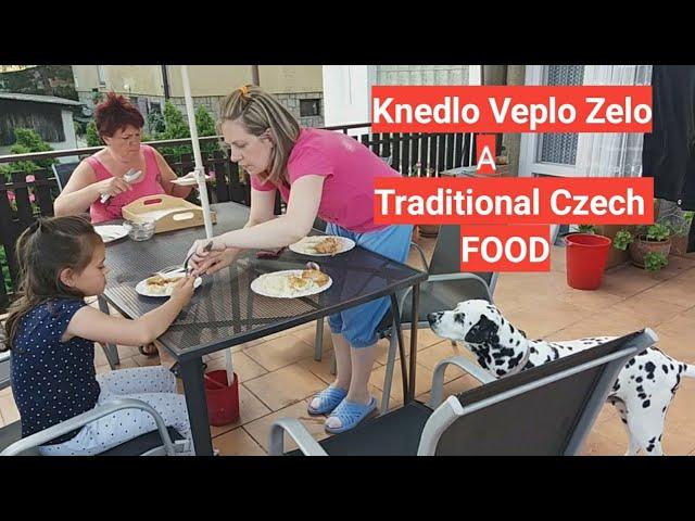 Filipino-Czech family in England: Eating traditional Czech food and outing at Kravare Aqua park