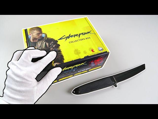 Unboxing CYBERPUNK 2077 Collector's Box + Dual Shock 4 (Unofficial) + Diskette