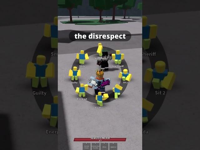 no dap? #roblox #thestrongestbattlegrounds