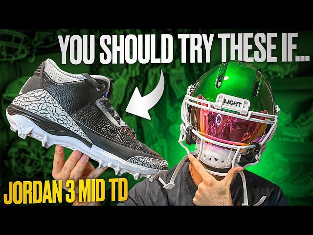 My Favorite Cleats this Year.. Jordan 3 Football Cleats