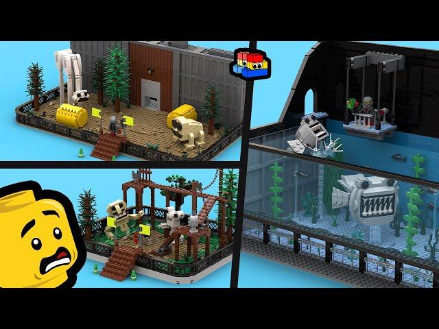LEGO Zoonomaly Playsets: Monster Fish, Monkey, Koala, Giraffe, and Cow