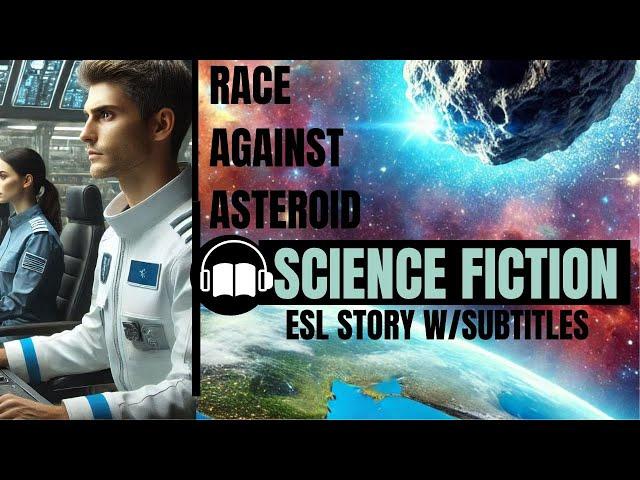 Animated Story Race Against Asteroid Advance Thriller Romance w/Subtitles