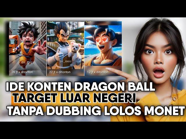 NICHE BARU‼️Bikin Konten Shorts Tanpa Harus Dubbing Target Luar Negeri Bisa Lolos Monet