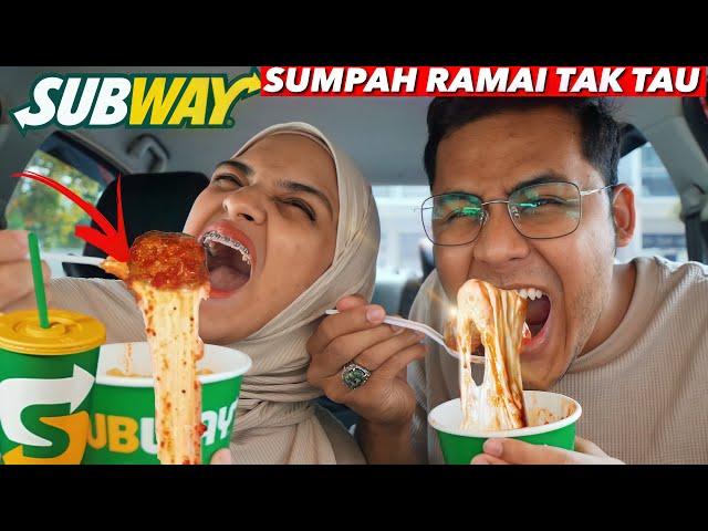 Try MEATBALL CHEESE TARIK BARU! dekat SUBWAY!