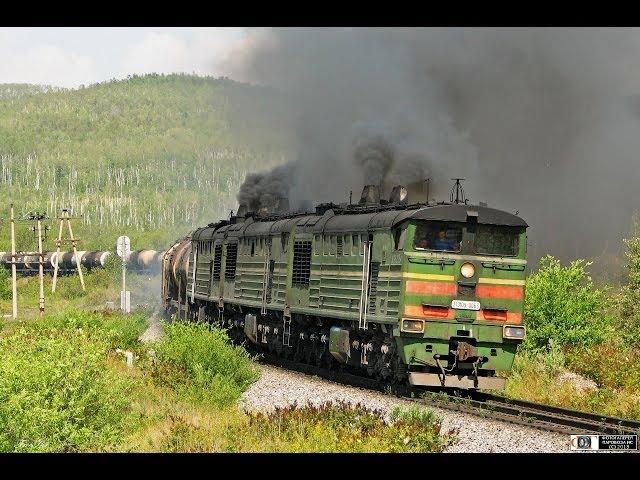 "БАМ-2007". Часть 6 / "BAM-2007" Part 6. Railway travel (RZD, Pivan', Komsomolsk)