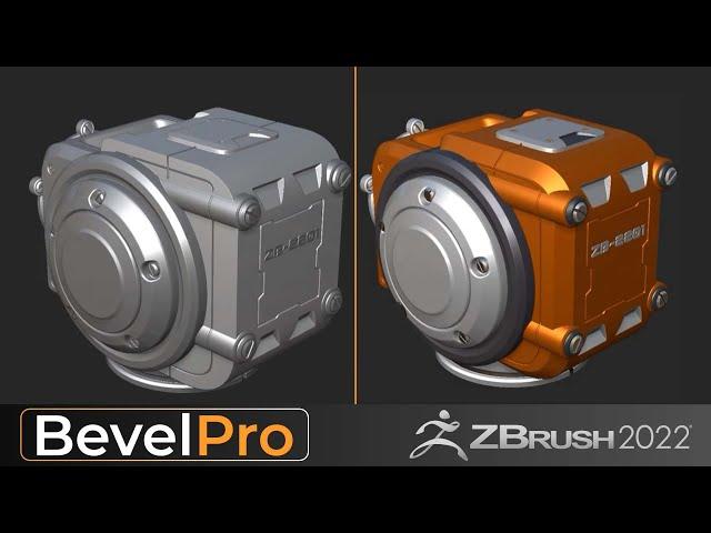 The All New BevelPro Plugin Features in ZBrush 2022! Ad