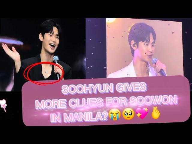 MORE CLUES? KIM SOO HYUN LIGHT UP MORE SOOWON SPARKS! KILIG TO THE MAX HIGHLIGHTS IN MANILA FAN MEET