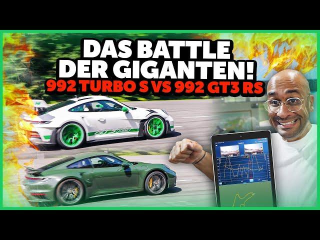 JP Performance - Das Battle der Giganten! | Porsche 992 Turbo S VS. 992 GT3 RS