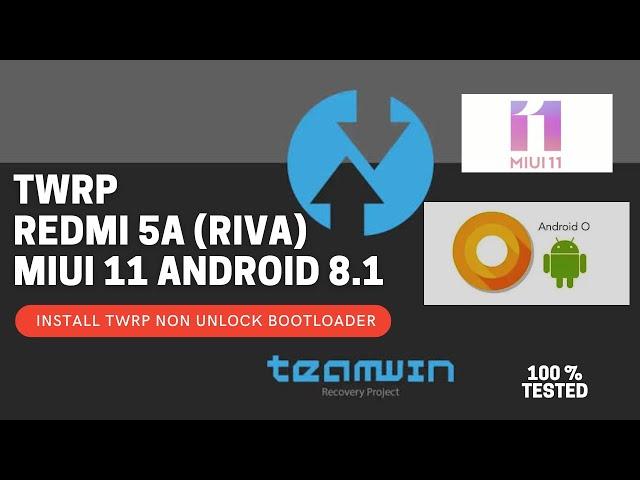 Install TWRP & Root Redmi 5a without UBL unlock bootloader miui 11 100% Tested