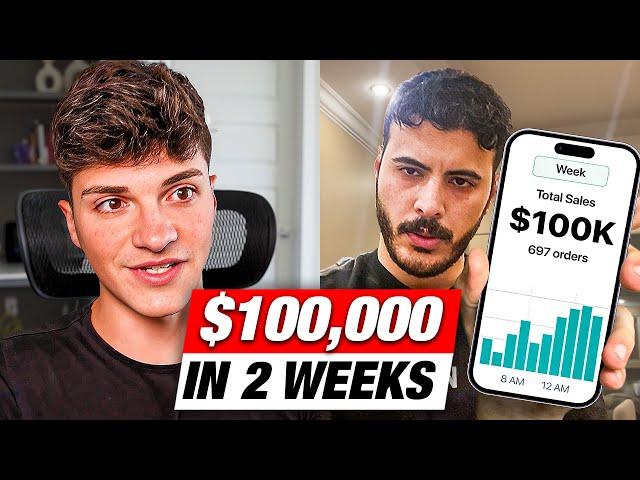 From Zero to $100,000+ In 2 Weeks Dropshipping!