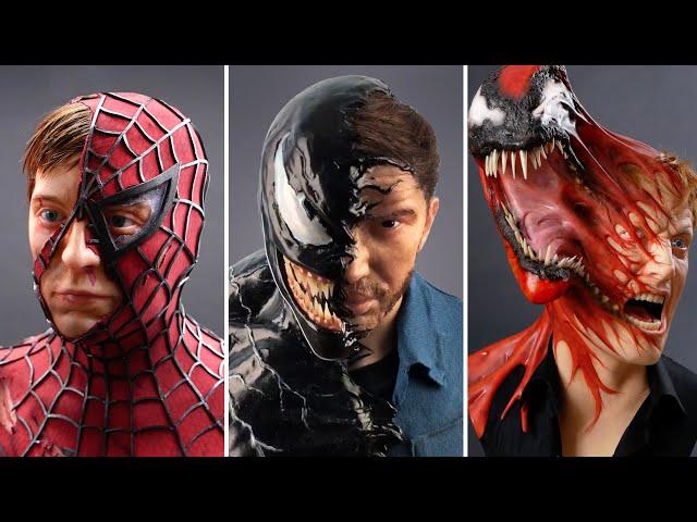 Sculpting Spider-Man Characters - Compilation