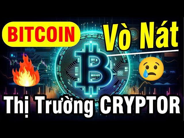 Phân Tích Bitcoin Hôm Nay : BITCOIN VÒ NÁT THỊ TRƯỜNG CRYPTOR !