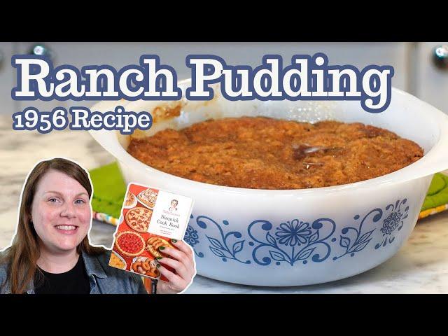 RANCH PUDDING - This is AMAZING! Cooking the Books