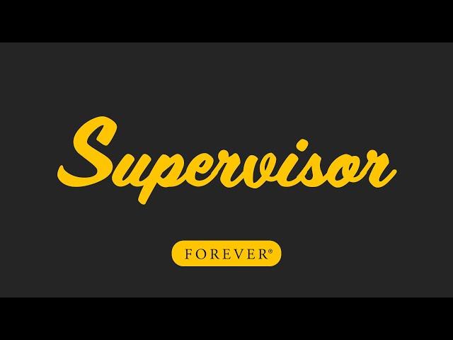 Supervisor | Forever Next Step