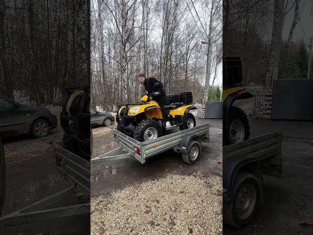 Квадроцикл cfmoto 500 а отправляем на сво!#квадроцикл #квадроциклы #квадрик #квадрики #снегоход