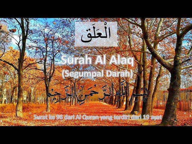 AL QURAN MERDU surat AL ALAQ 41X ( Al Quran Surah Al Alaq 41X Repeat )