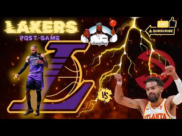 *Live* LAKERS VS HAWKS POSTGAME !