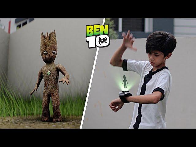 Ben 10: Groot Transformation in Real Life - Live Action Short film